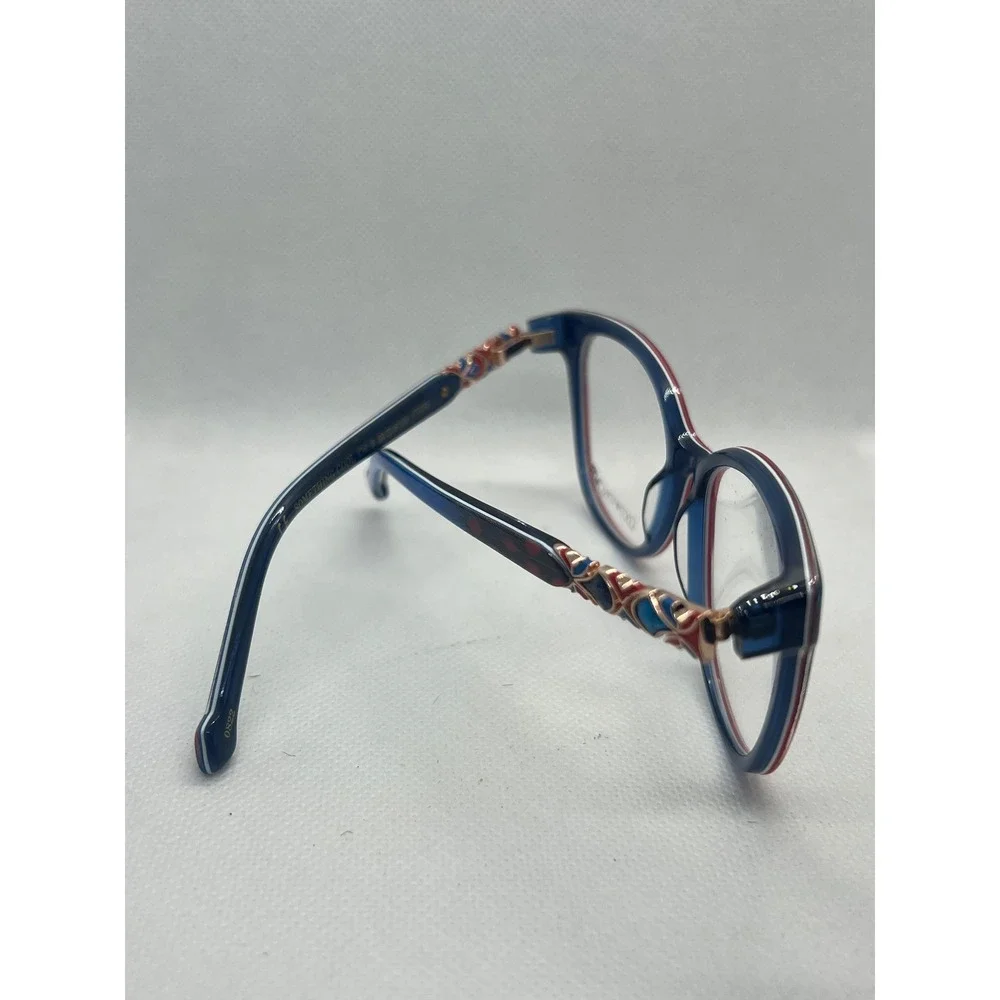 Coco Song Something Cool‎ CV255 Red Blue Cat Eye Eyeglass Frames 53-18-135